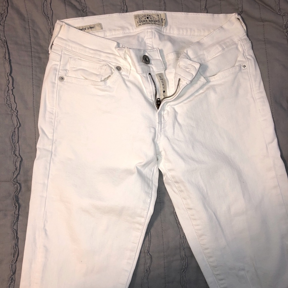 White Lucky Brand Jeans